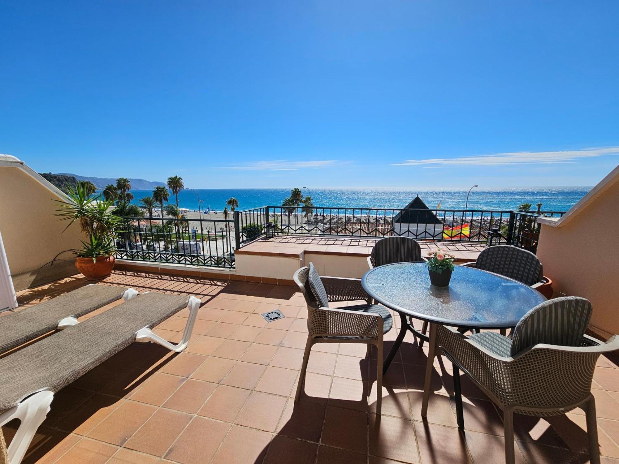 Edificio Sol Apartman Nerja Kültér fotó